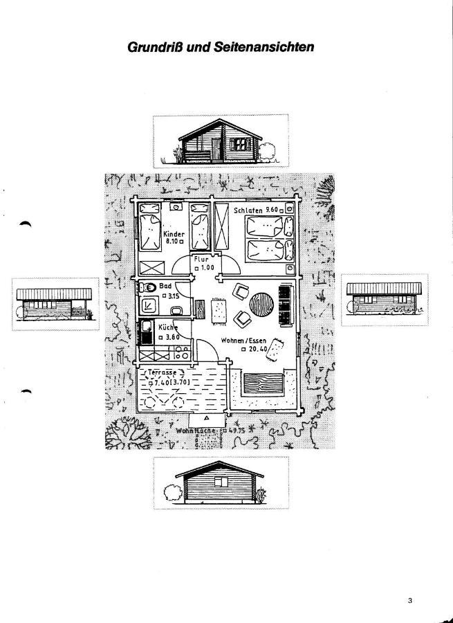 Ferienhaus Chalet Blockhaus Bayern Stamsried Екстер'єр фото
